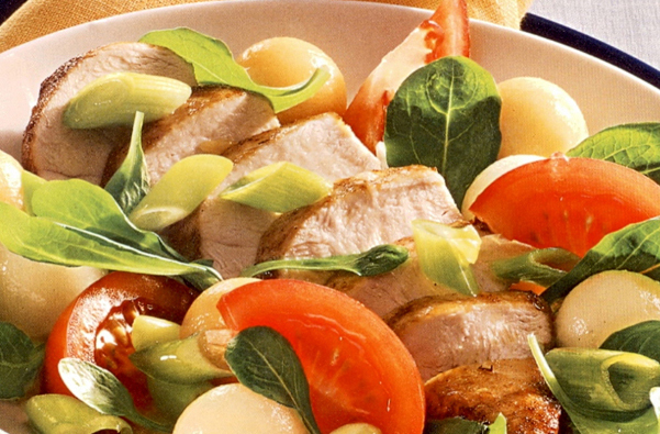 salata tou agrou me kotopoulo1