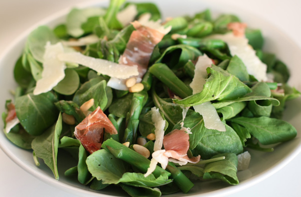 Asparagus-Arugula-Salad