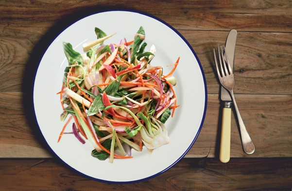 laxanosalata me milo